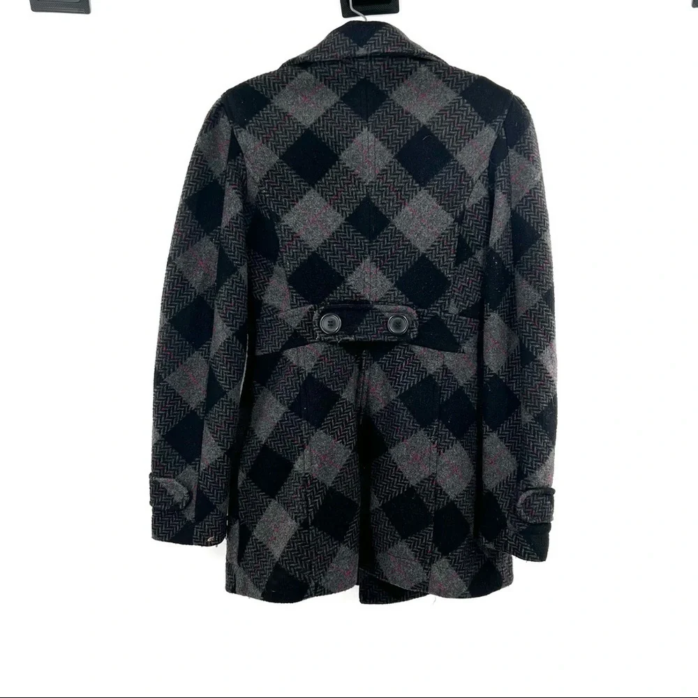 Aeropostale grey coat jacket size SP